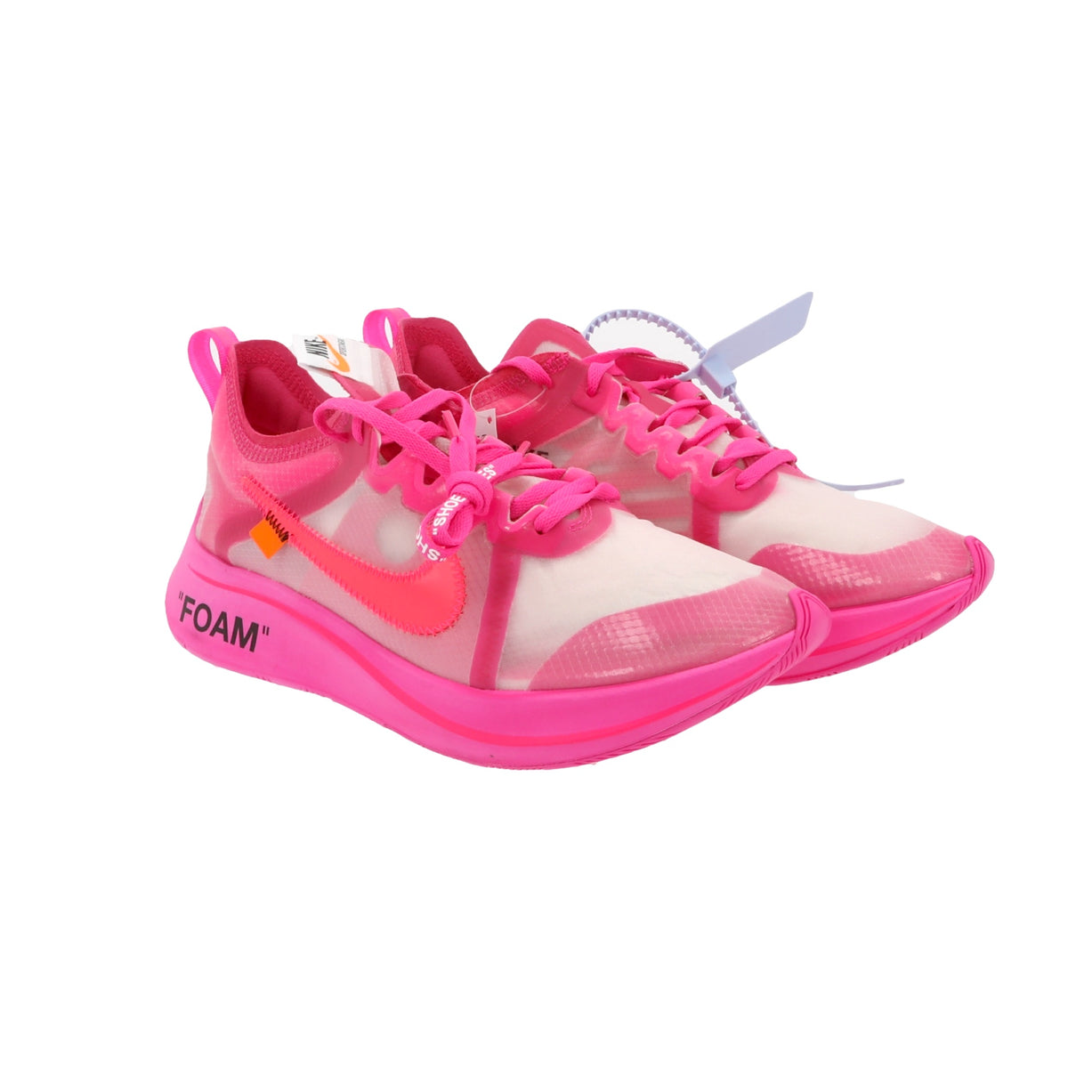 Nike Fly Off-White Pink US 8.5 Fancy Lux
