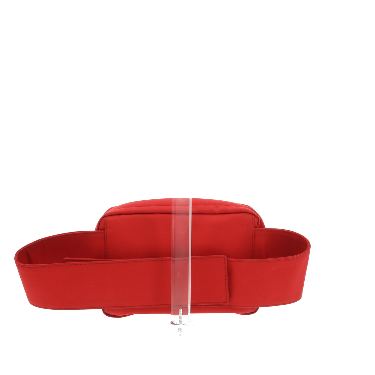 Prada waist bag in red fabric – Fancy Lux