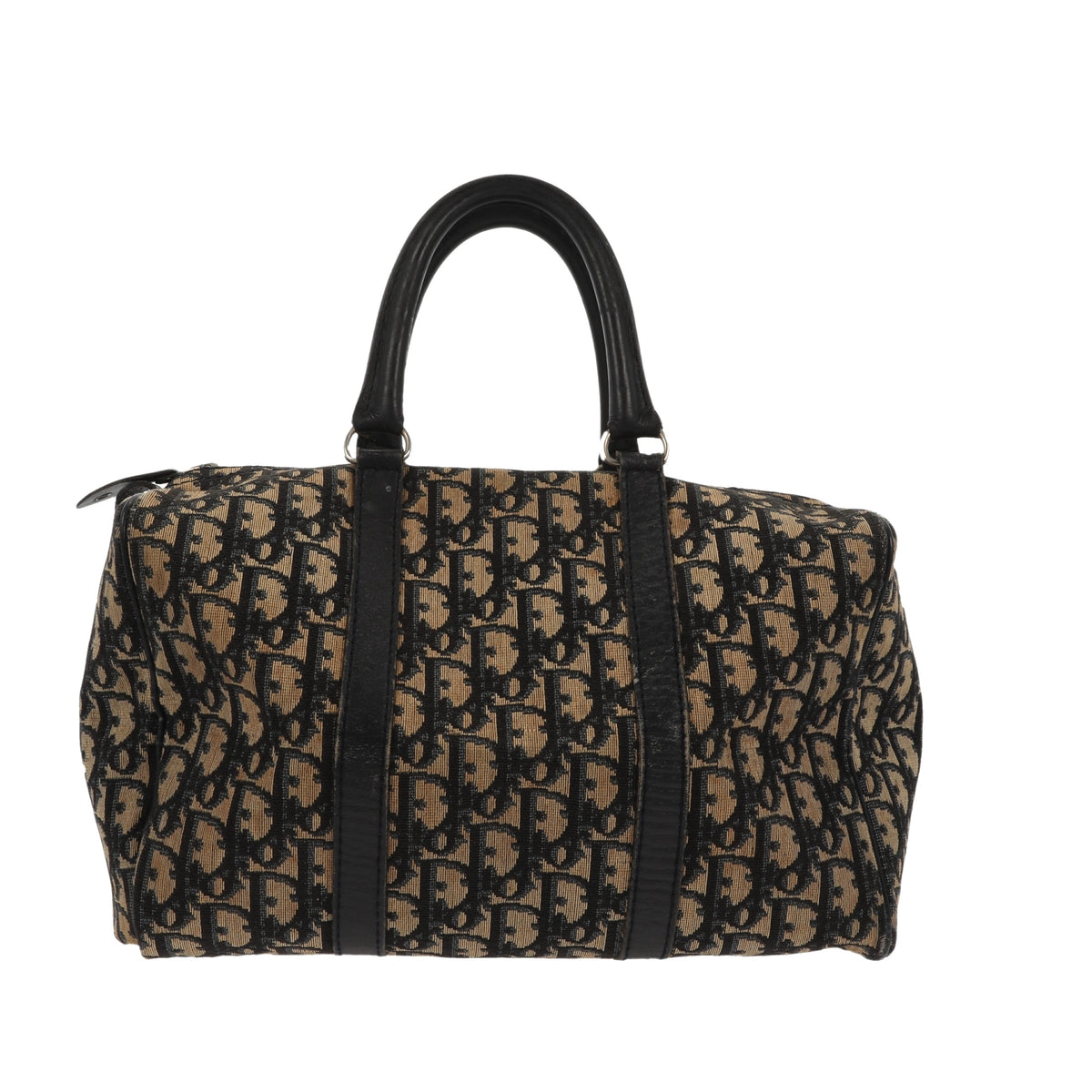 Dior Brown Trotter Monogram Print Bag Handbag Bow