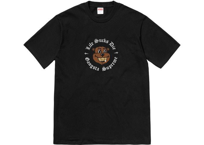 Supreme Life Sucks Die Black Tee – Fancy Lux