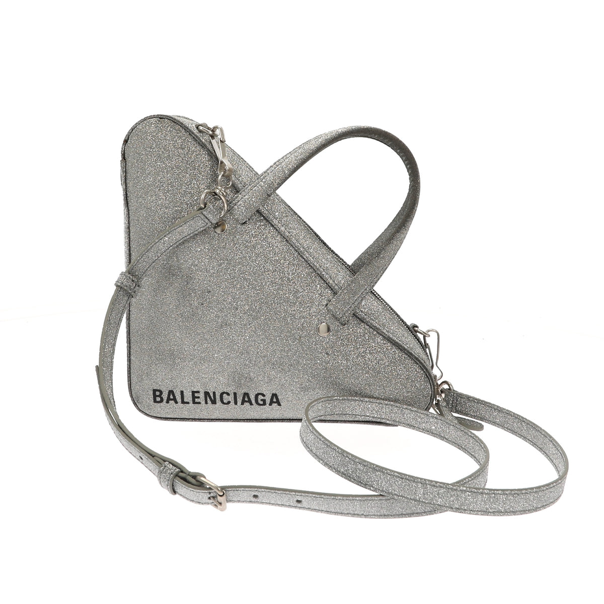 Balenciaga Triangle in Leather – Fancy