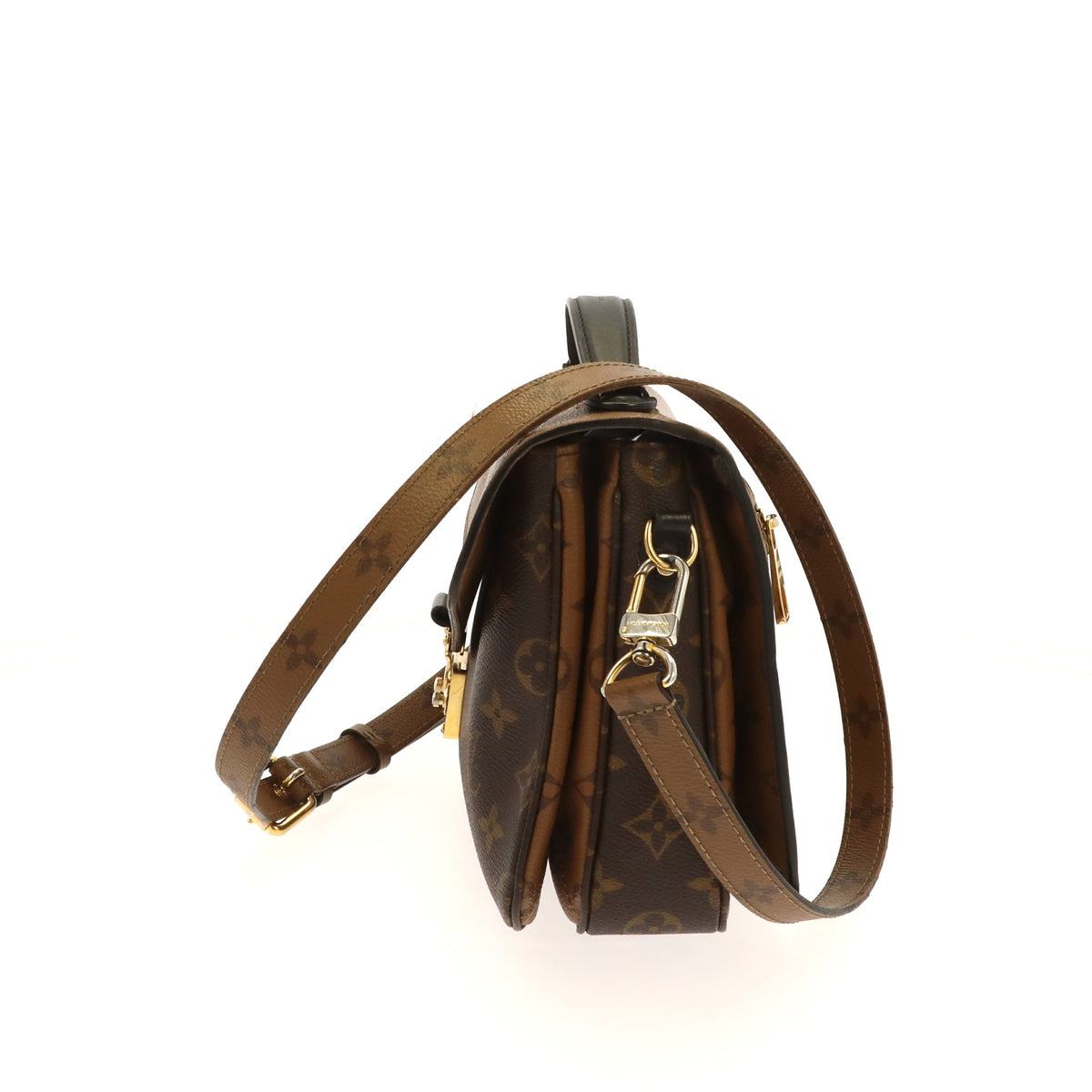 Metis cloth crossbody bag Louis Vuitton Brown in Cloth - 24329580