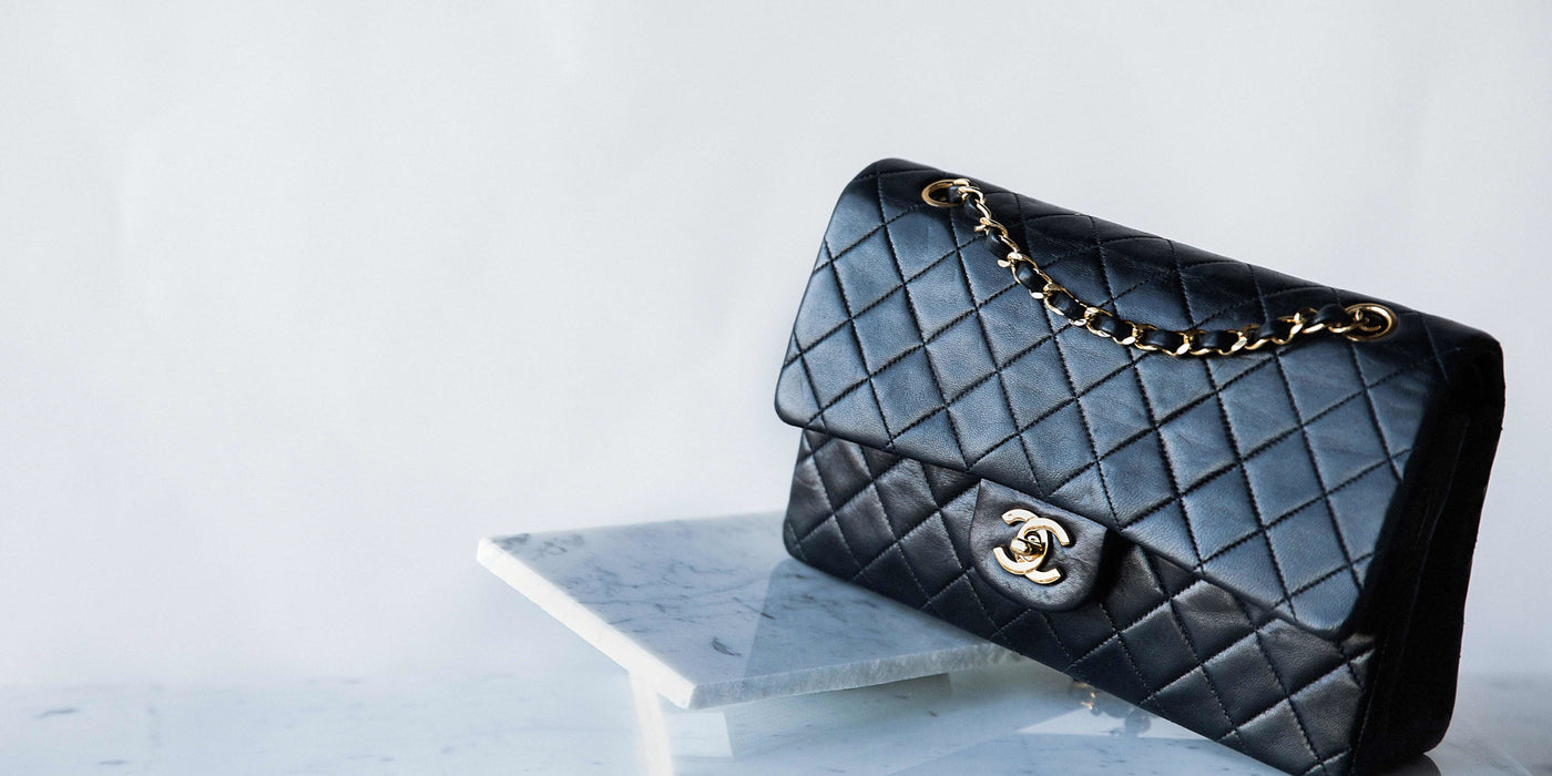 Chanel Timeless Classic 2.55 Jumbo Flap Bag in Black Caviar with