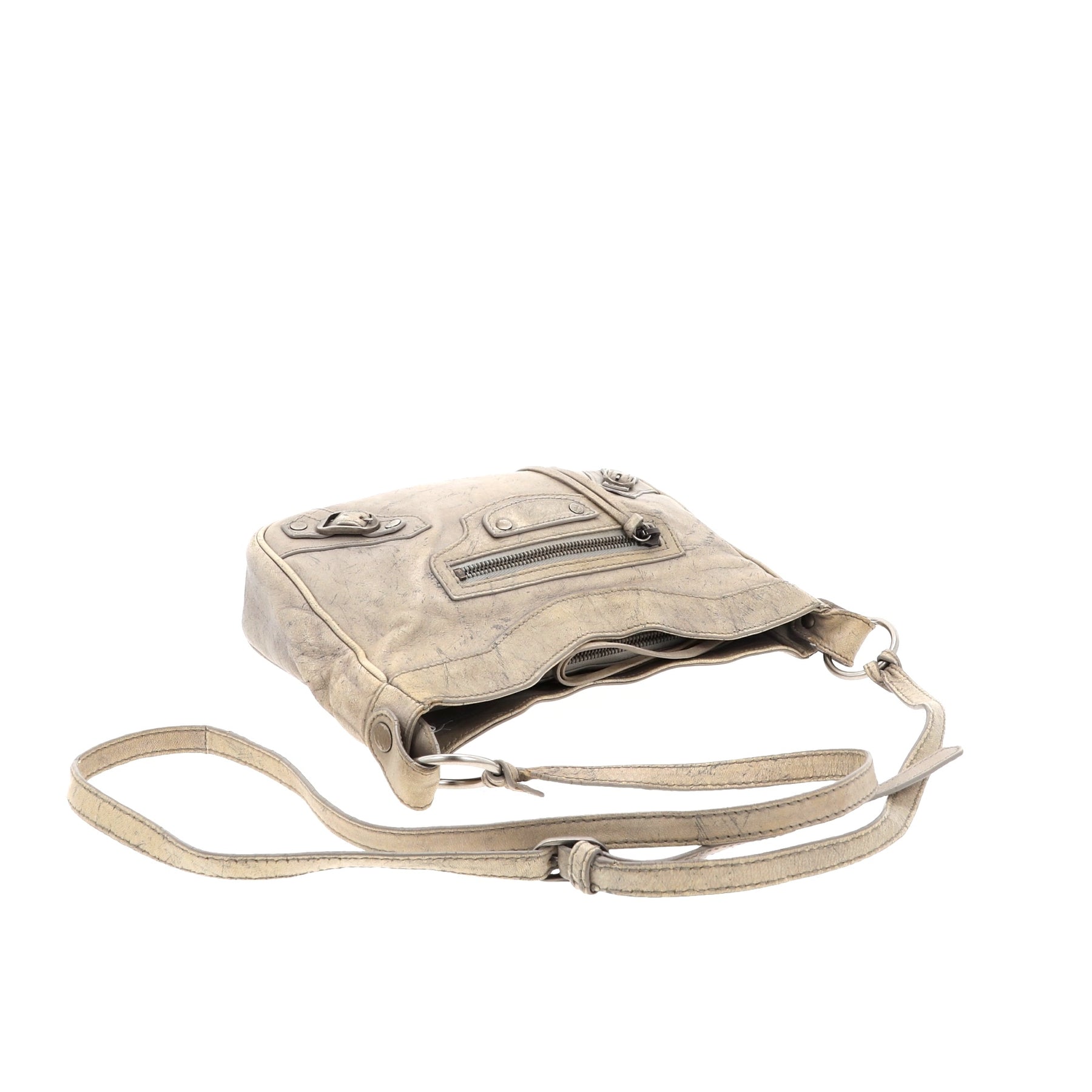 Balenciaga Hip Crossbody Bag in Leather – Fancy Lux