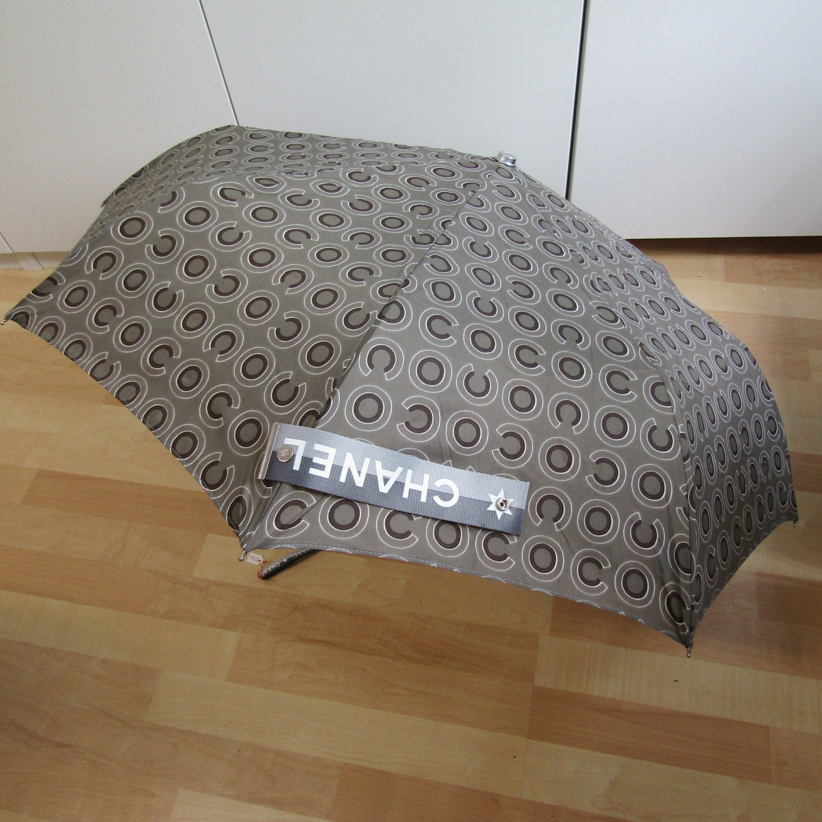 Chanel Umbrella in Grey Synthetic – Fancy Lux