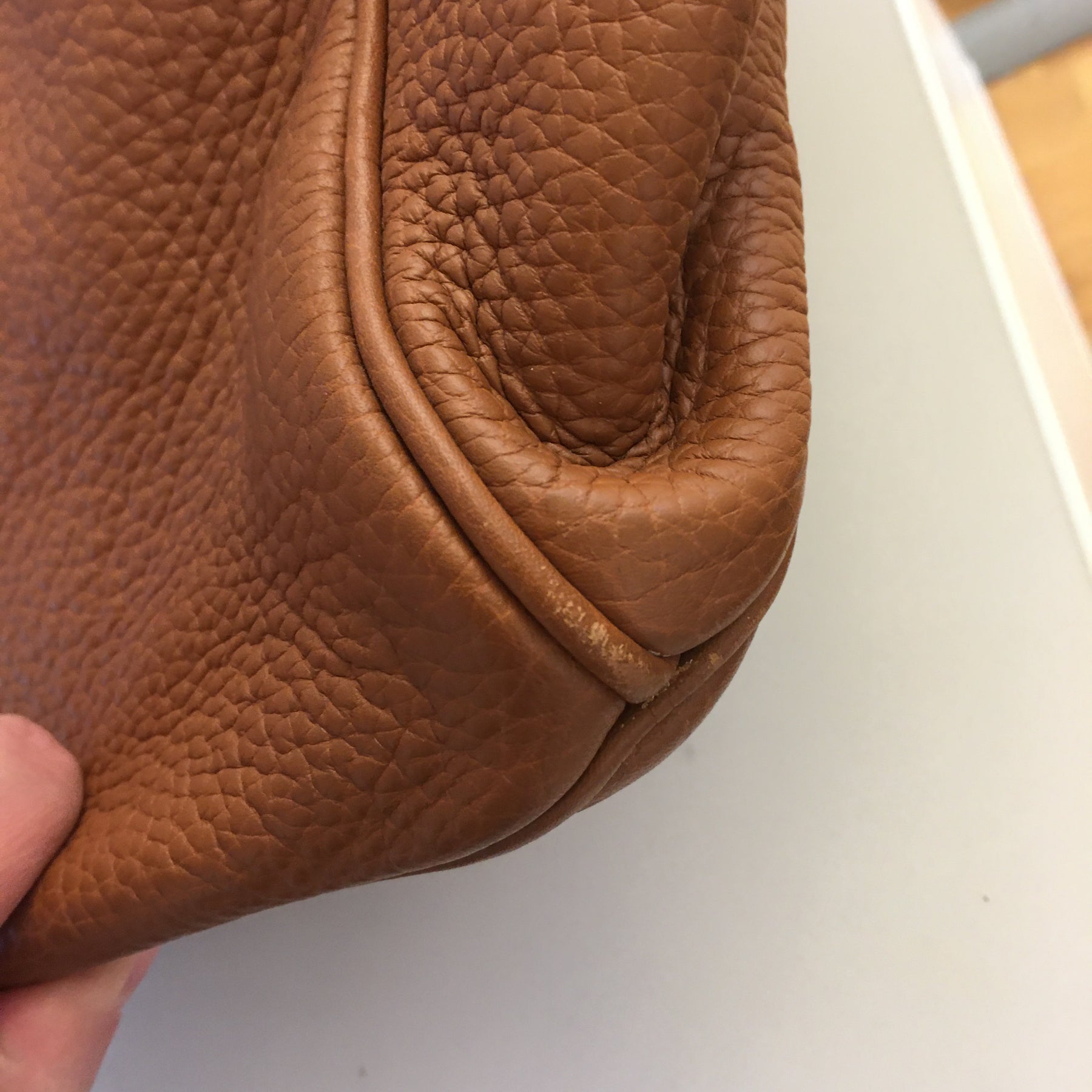 Authentic Hermès HAC Birkin Clemence leather 50 Men's Travel Bag