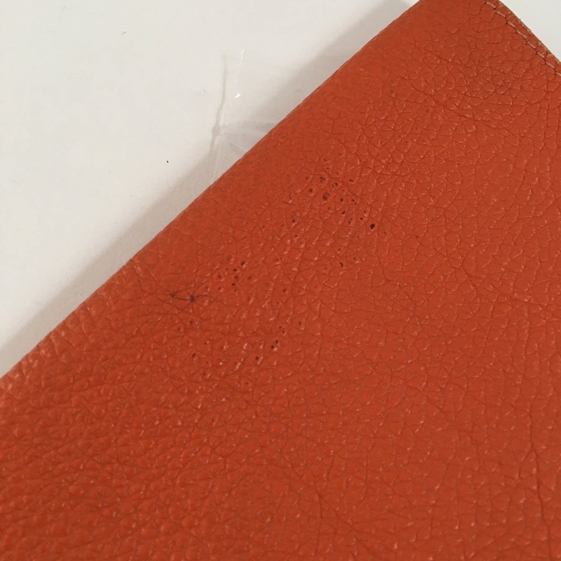 Hermès - Authenticated Dogon Wallet - Leather Orange for Women, Good Condition