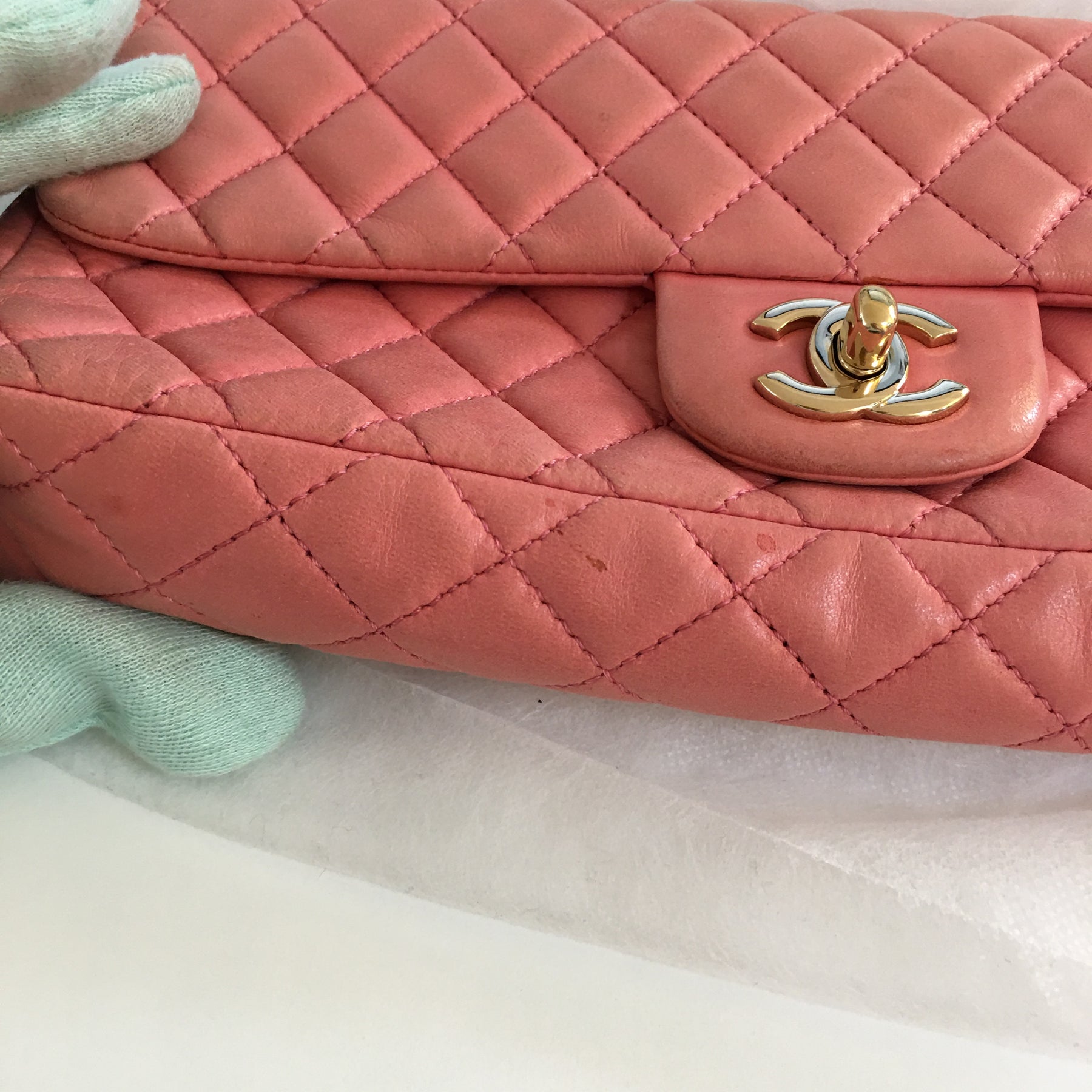 Chanel Classic Caviar Pochette Shoulder Handbag, Chanel Handbags