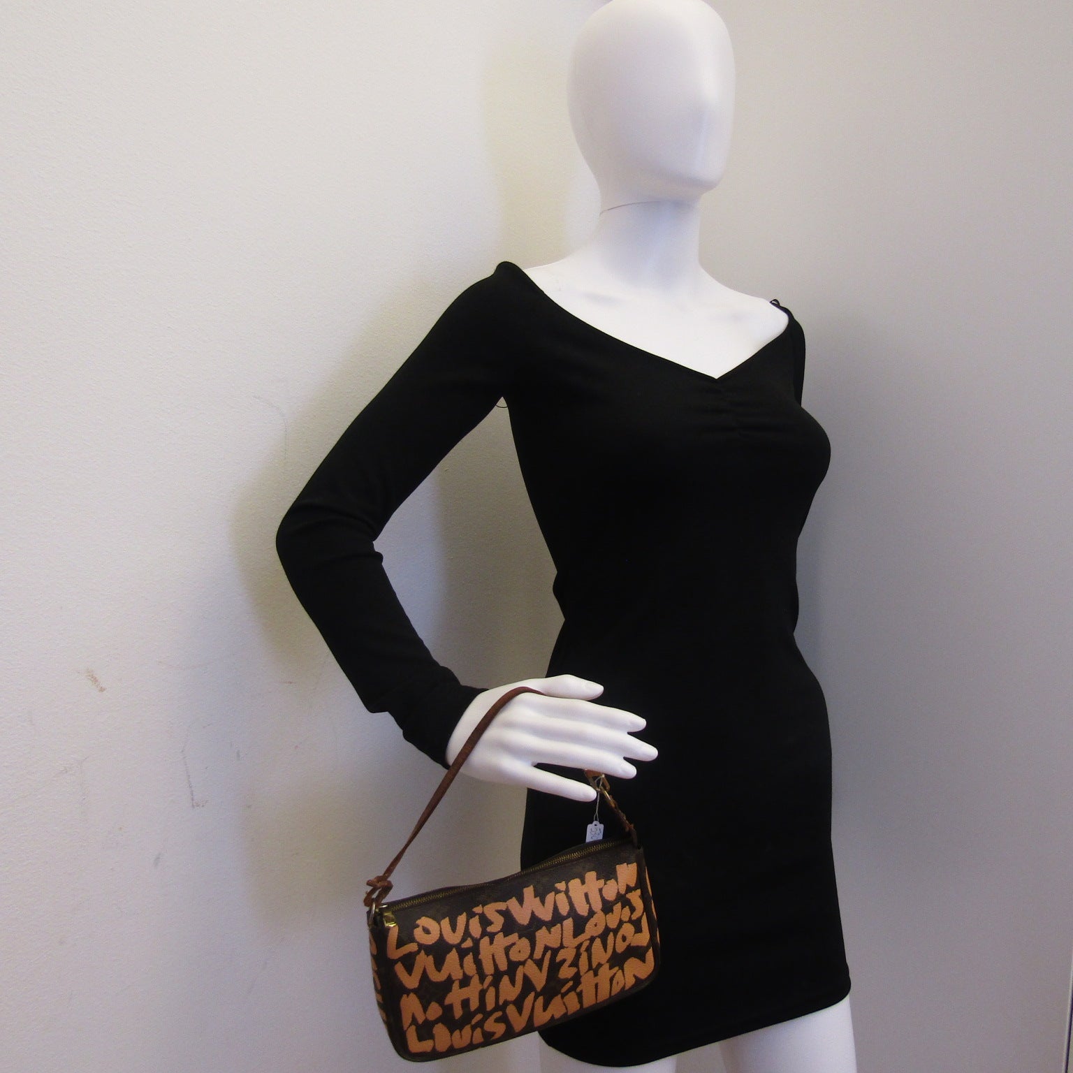 Louis Vuitton x Stephen Sprouse Limited Edition Graffiti Pochette Bag