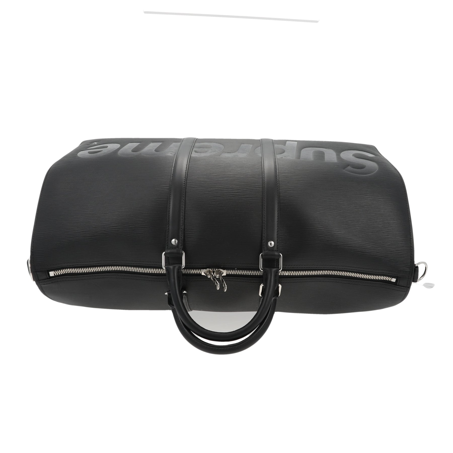 Patent leather travel bag Louis Vuitton x Supreme Black in Patent leather -  29531215