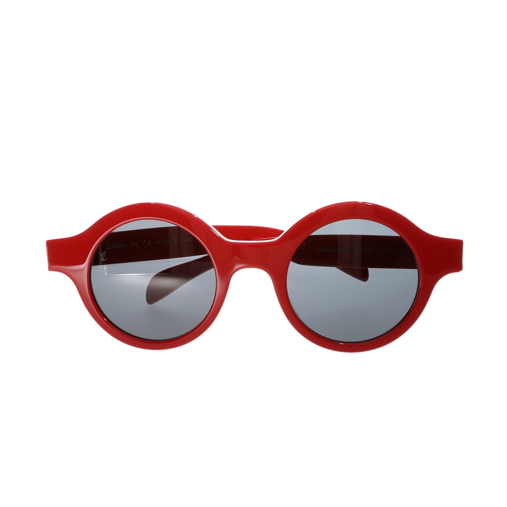 Sunglasses Louis Vuitton Red in Plastic - 23842968