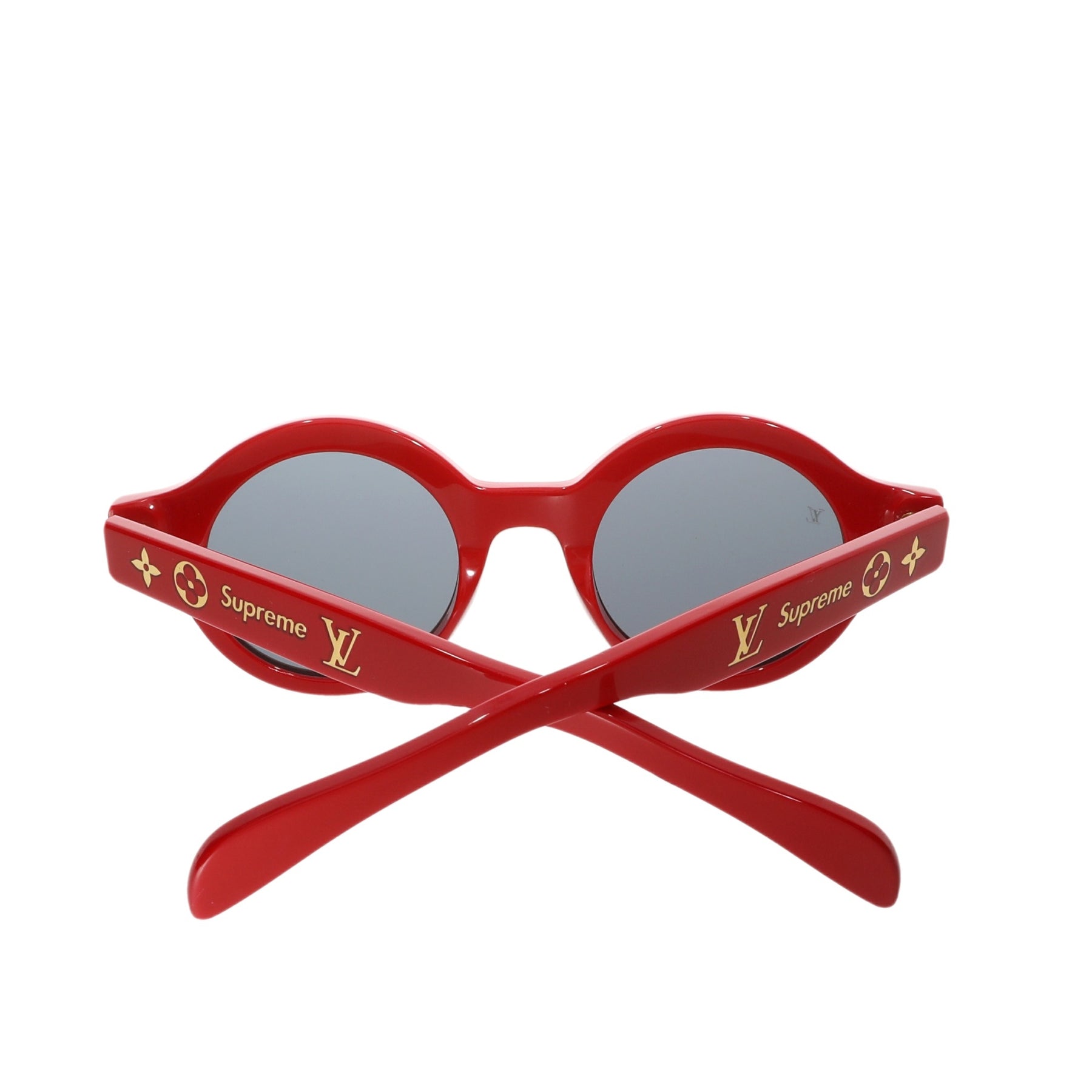 Sunglasses Louis Vuitton x Supreme Red in Plastic - 16623144