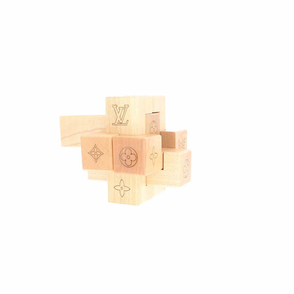 Louis Vuitton Le Patéki Wood Puzzle - What Goes Around Comes Around