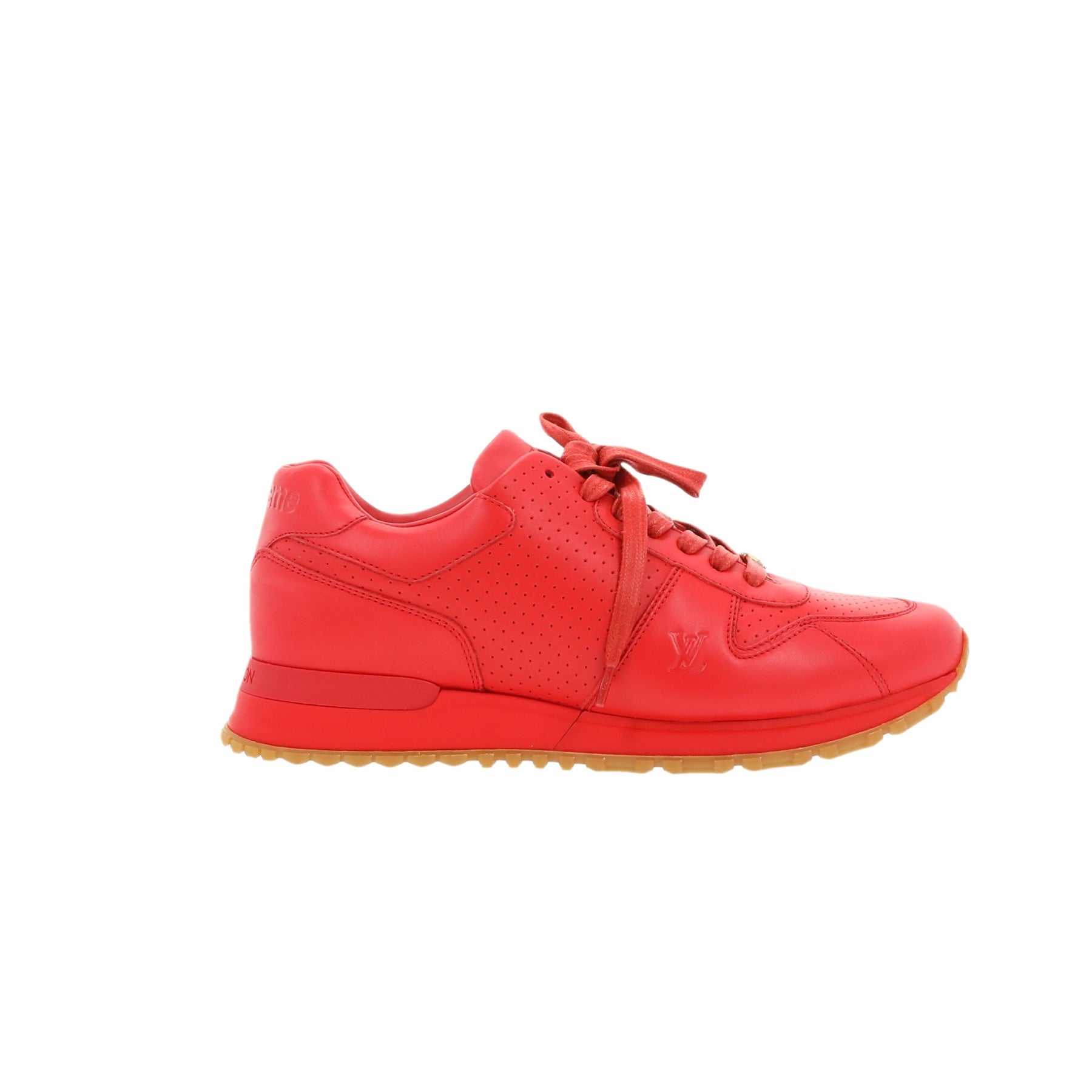 supreme red shoes