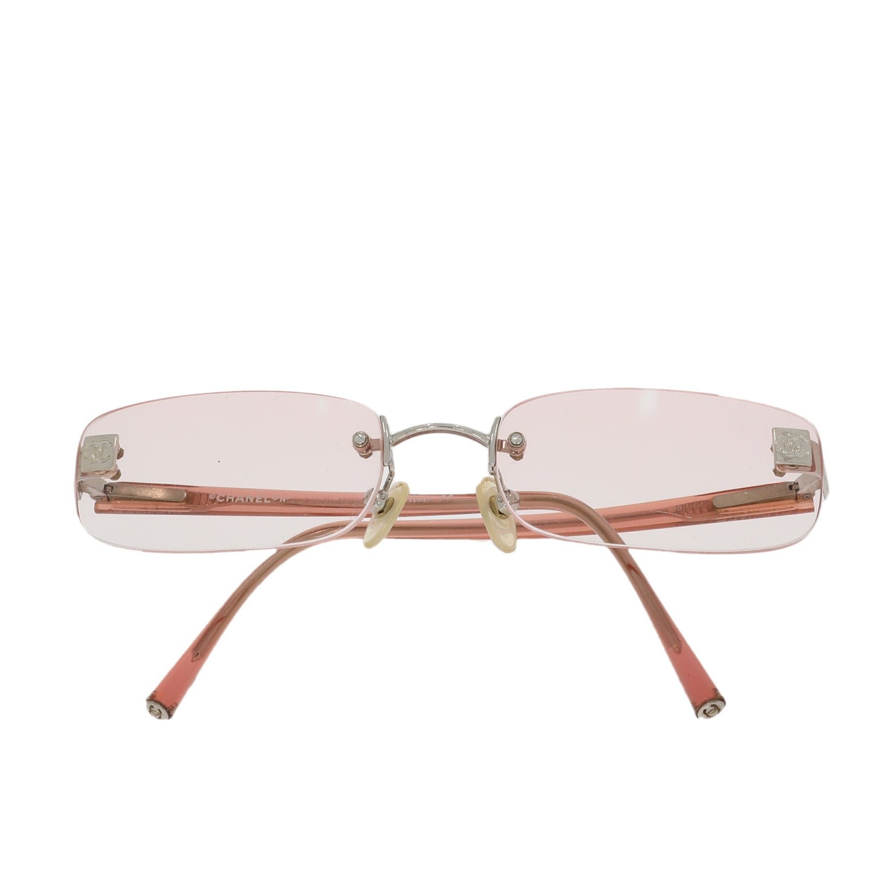 Chanel  Round Eyeglasses  Light Pink  Chanel Eyewear  Avvenice