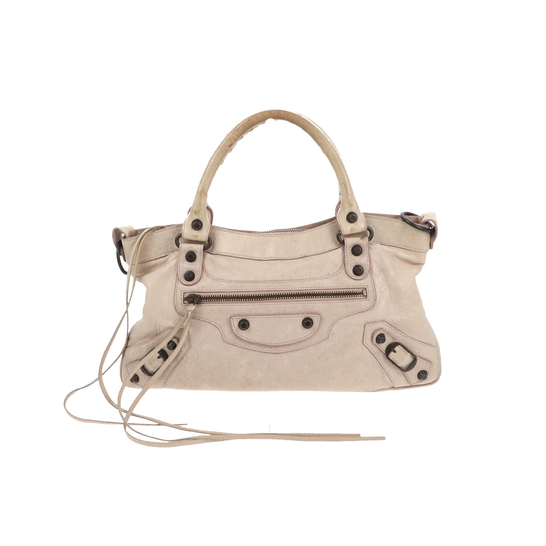 Balenciaga First Handbag in Lilac Leather – Lux