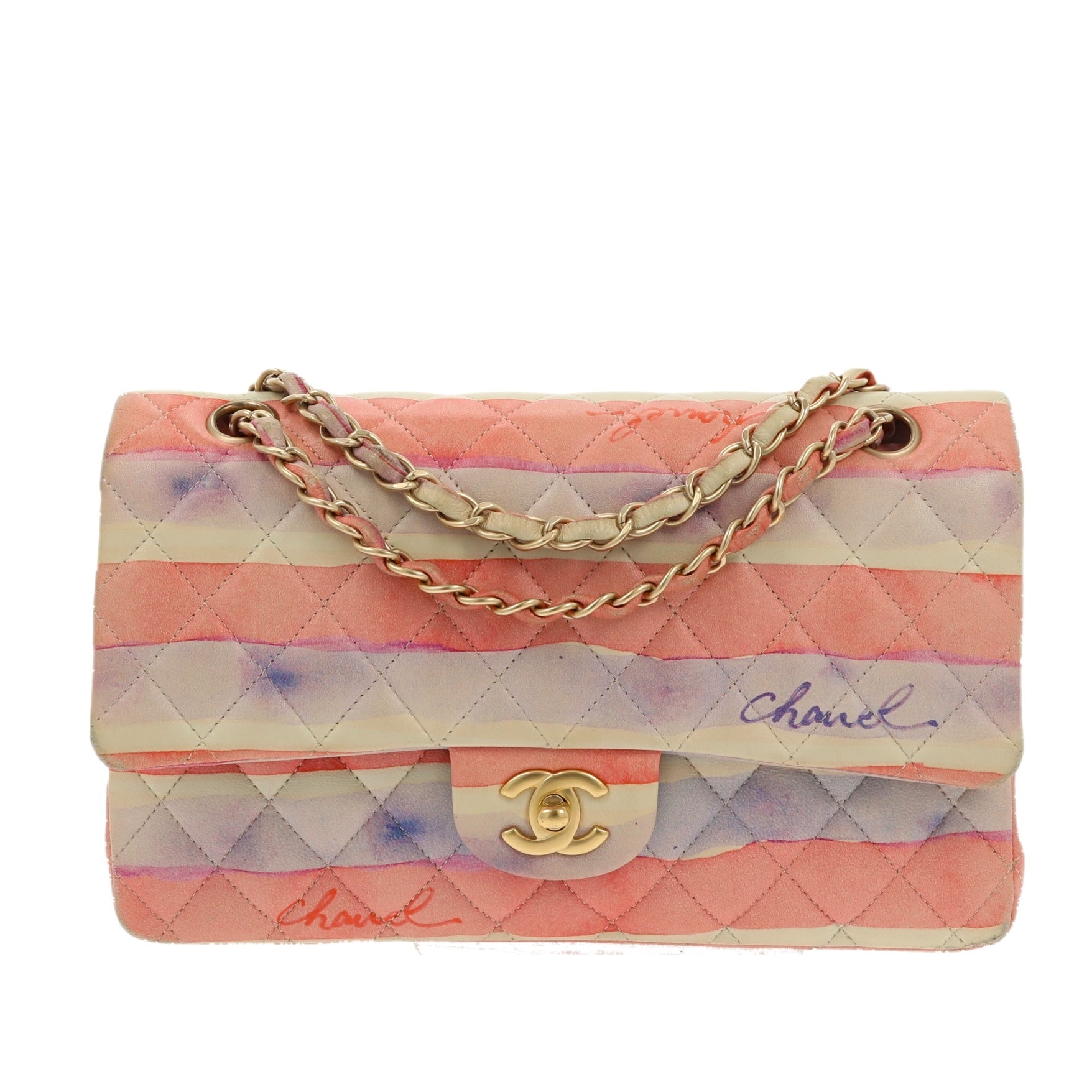 Chanel Timeless/Classique Shoulder Bag in Multicolor Leather – Fancy Lux