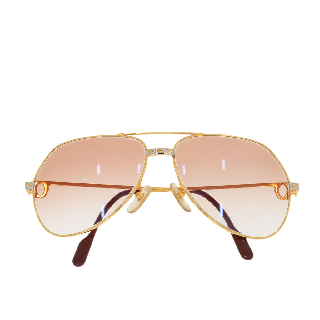 Cartier Vendome Louis Aviators For Sale at 1stDibs | cartier vendome louis  sunglasses, cartier vendome sunglasses, cartier aviators