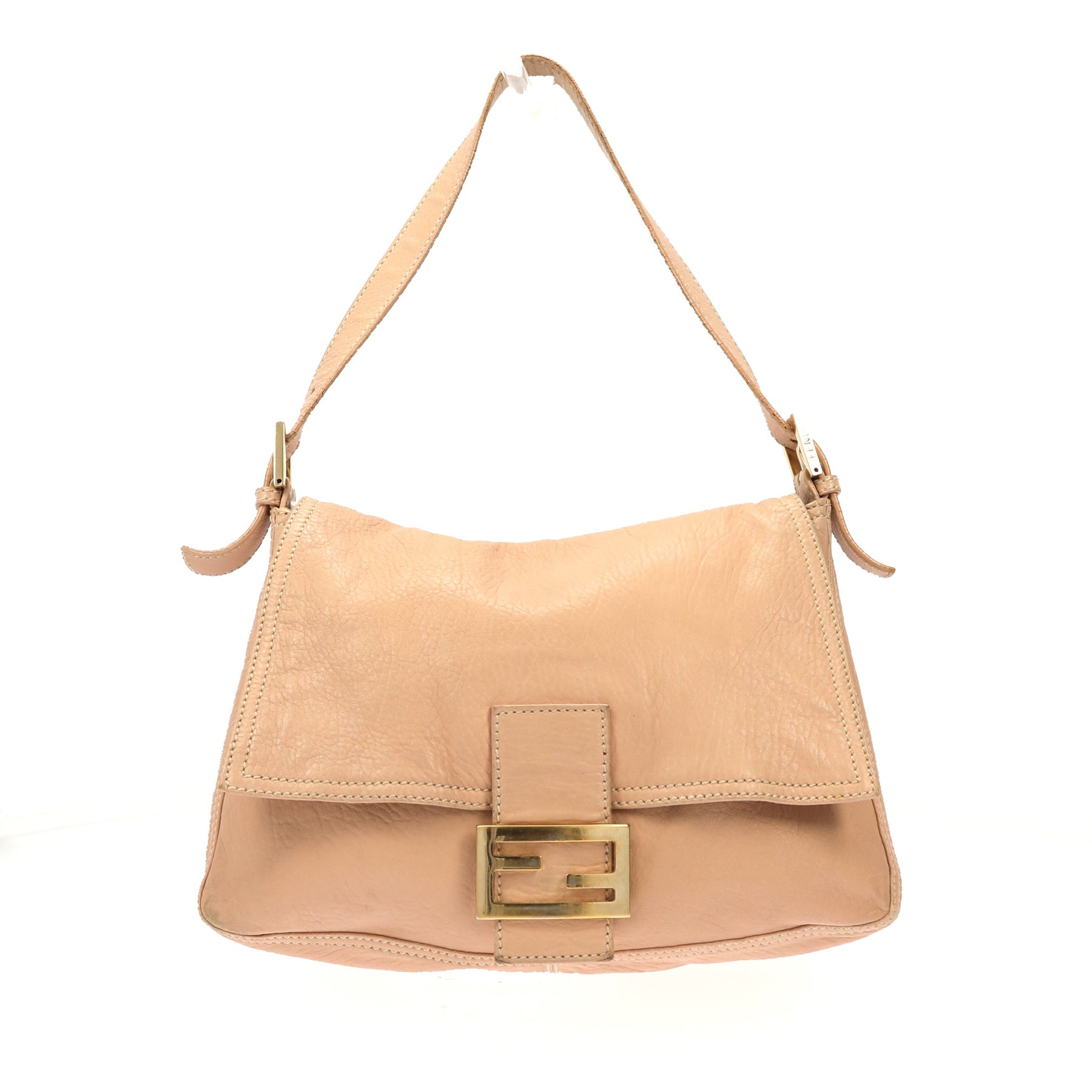 Rank A｜ FENDI Mamma Baguette Shoulder Bag Pink ｜23111609 – BRAND GET