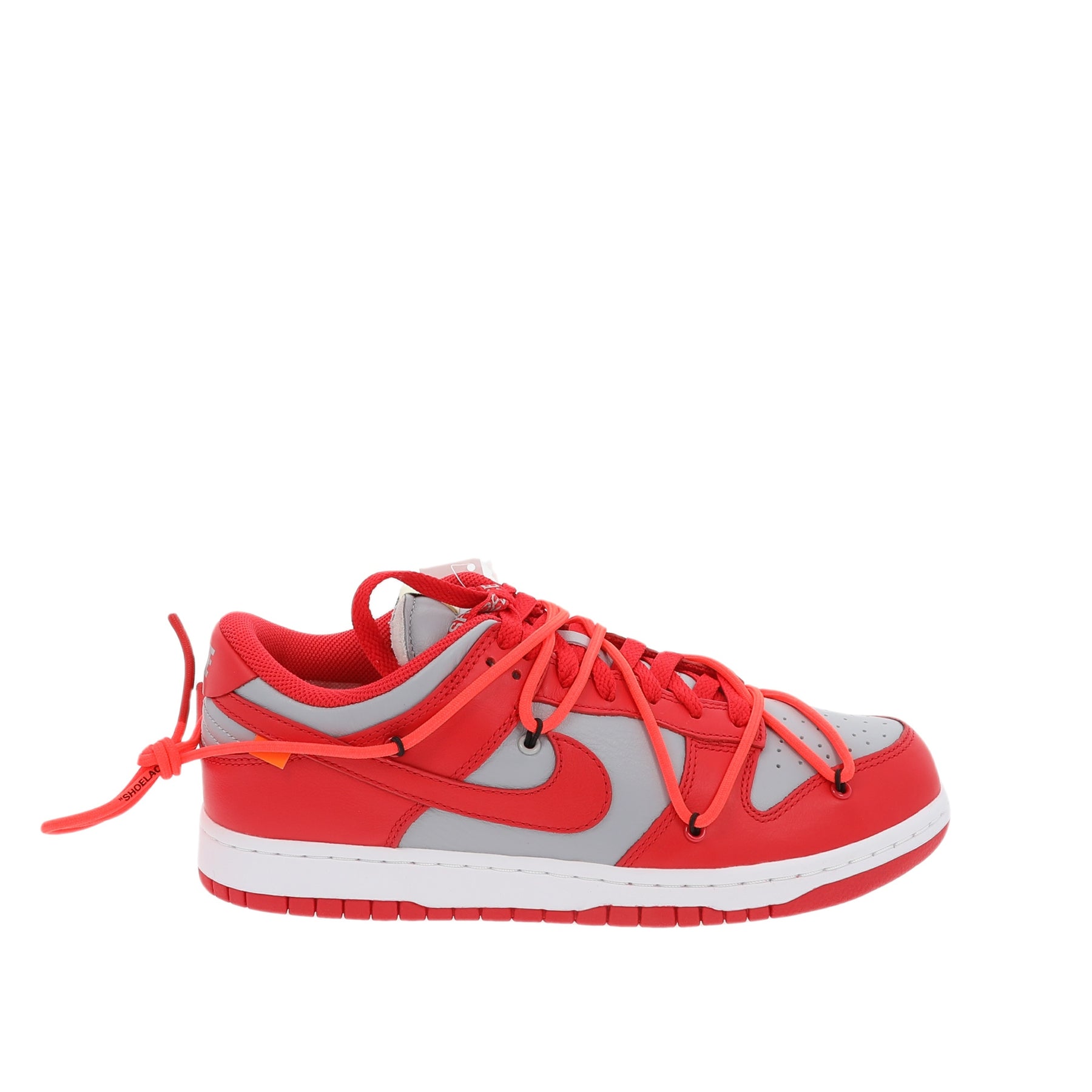 Nike × off-white dunk low University Red