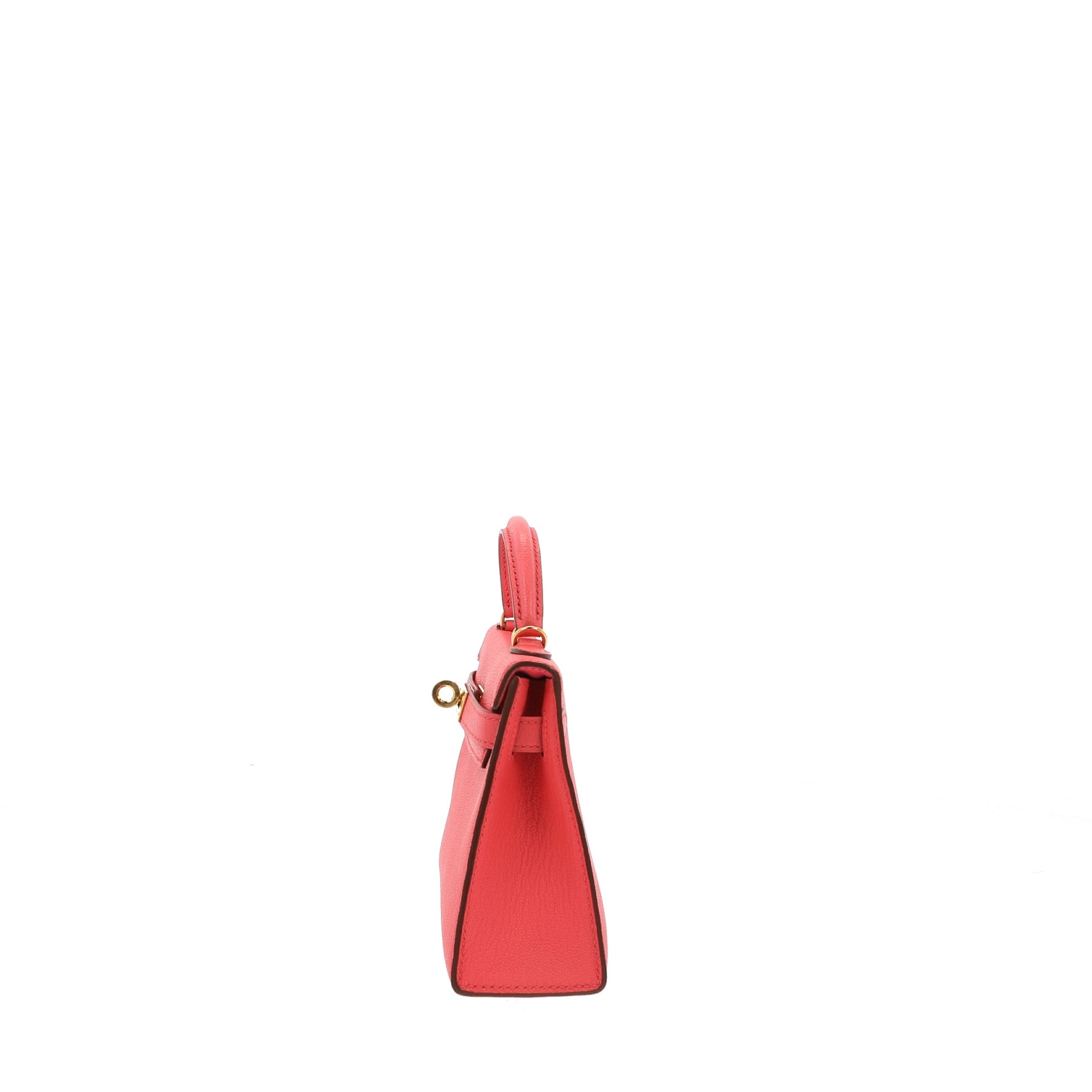 Hermes Kelly 20 Mini Sellier Bag red Epsom Gold Hardware in 2023