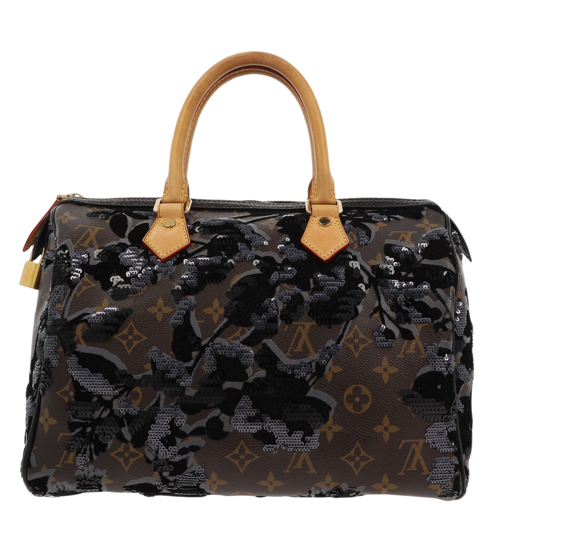 Louis Vuitton 2010 Pre-owned Limited Edition Speedy 30 Bag - Black