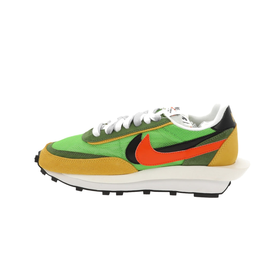 Nike sacai waffle pink green best sale