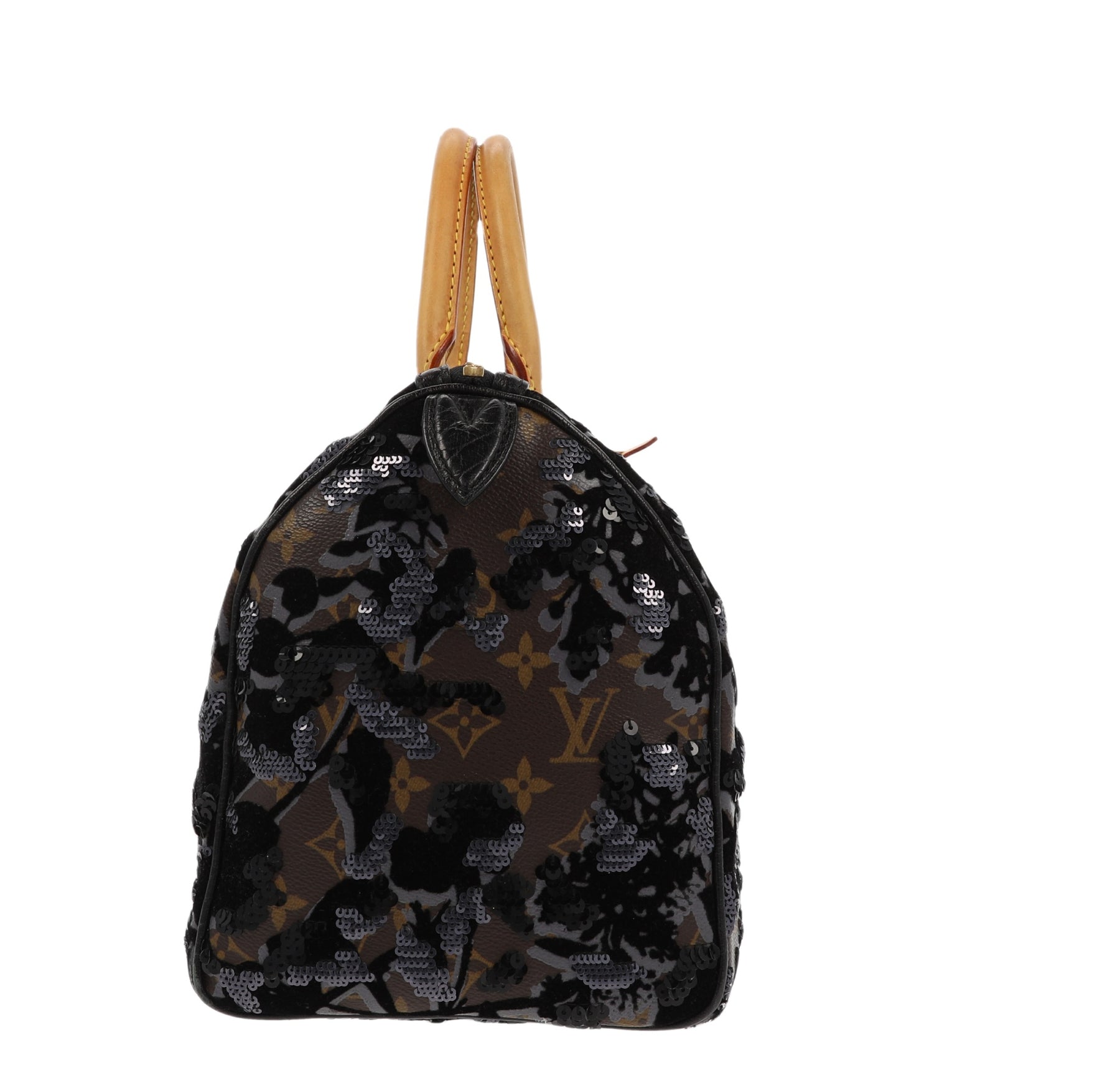 Louis Vuitton Fleur de Jais Speedy 30 Bag - Couture USA