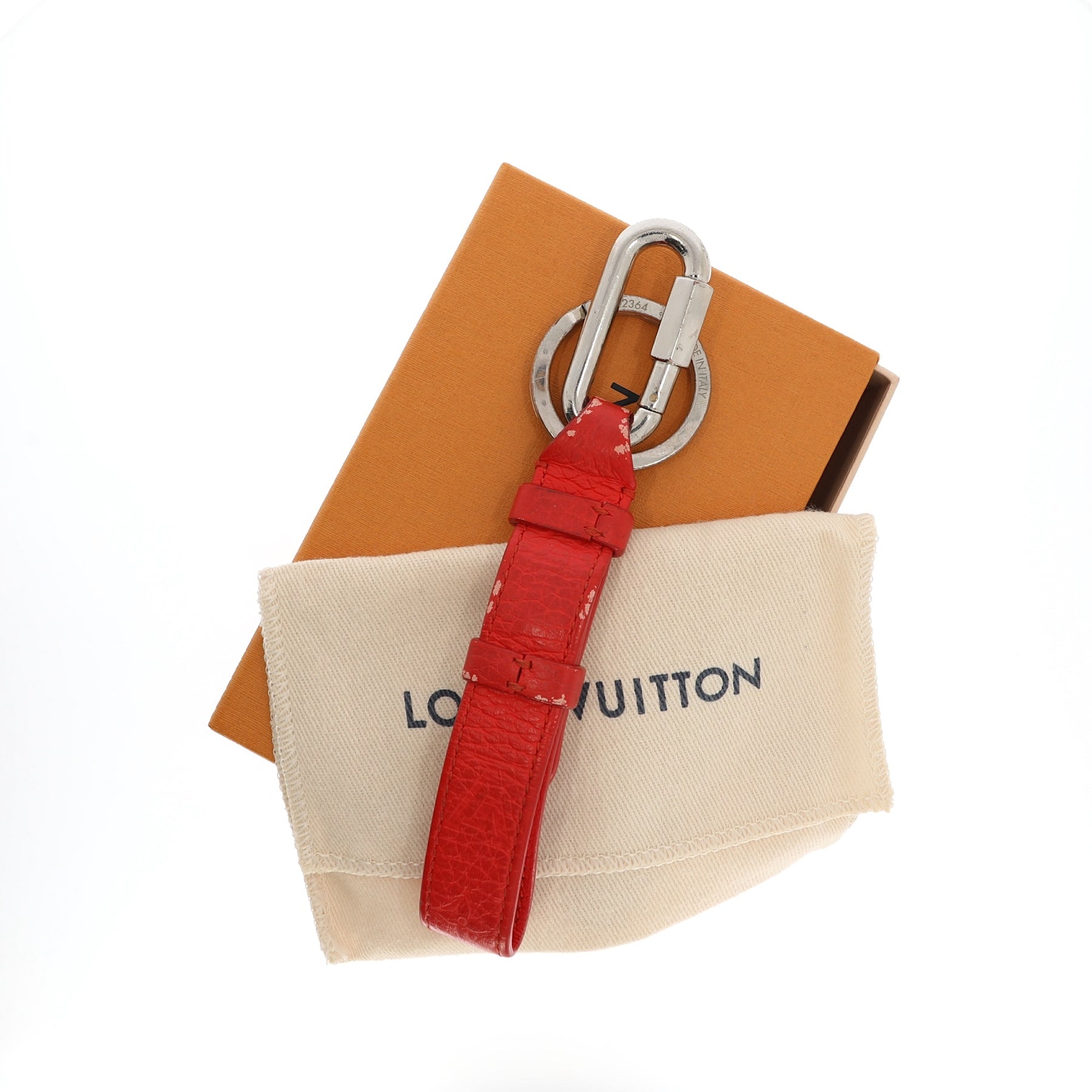 Louis Vuitton Bag accessory in Red Leather – Fancy Lux