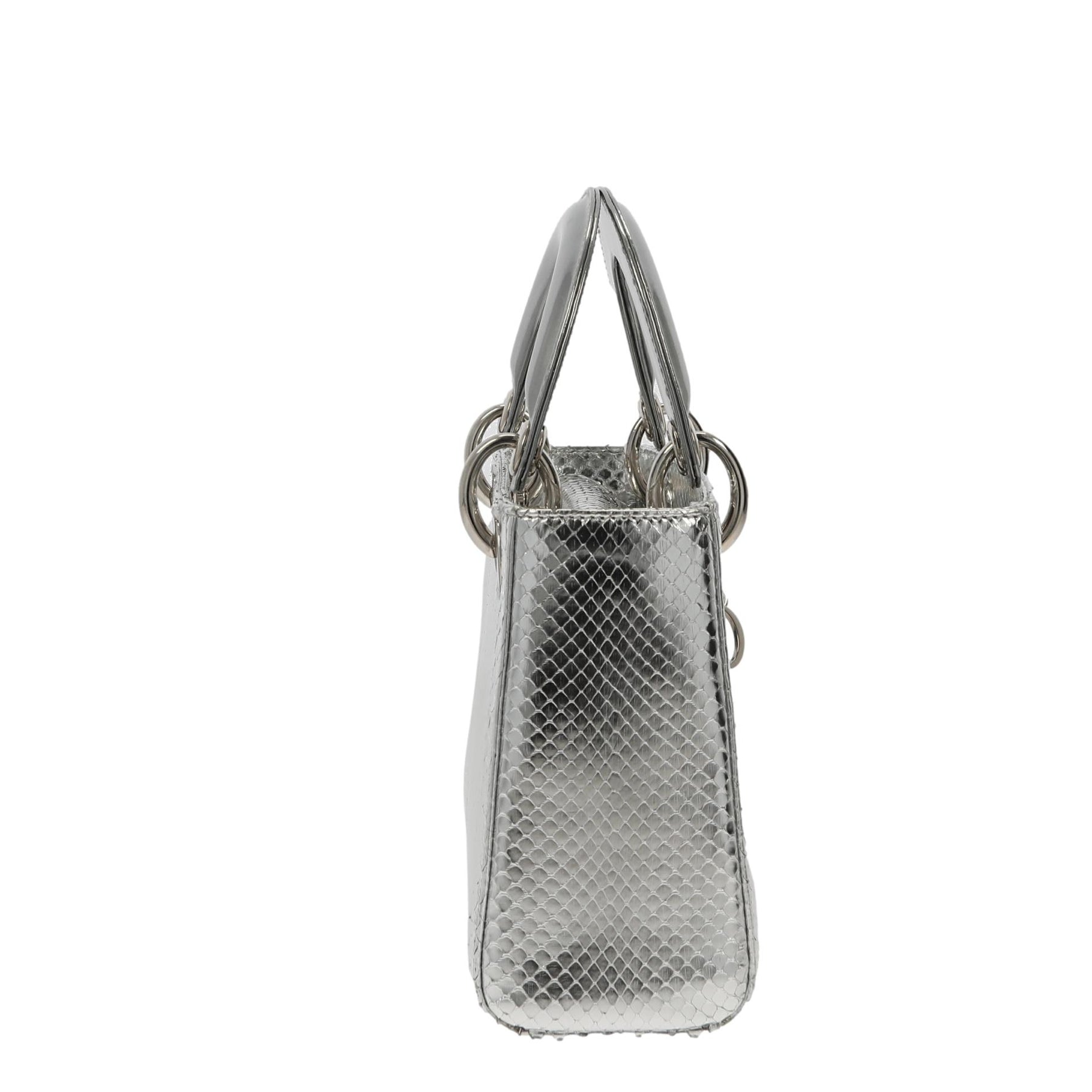 Lady Dior Small Silver New - Designer WishBags